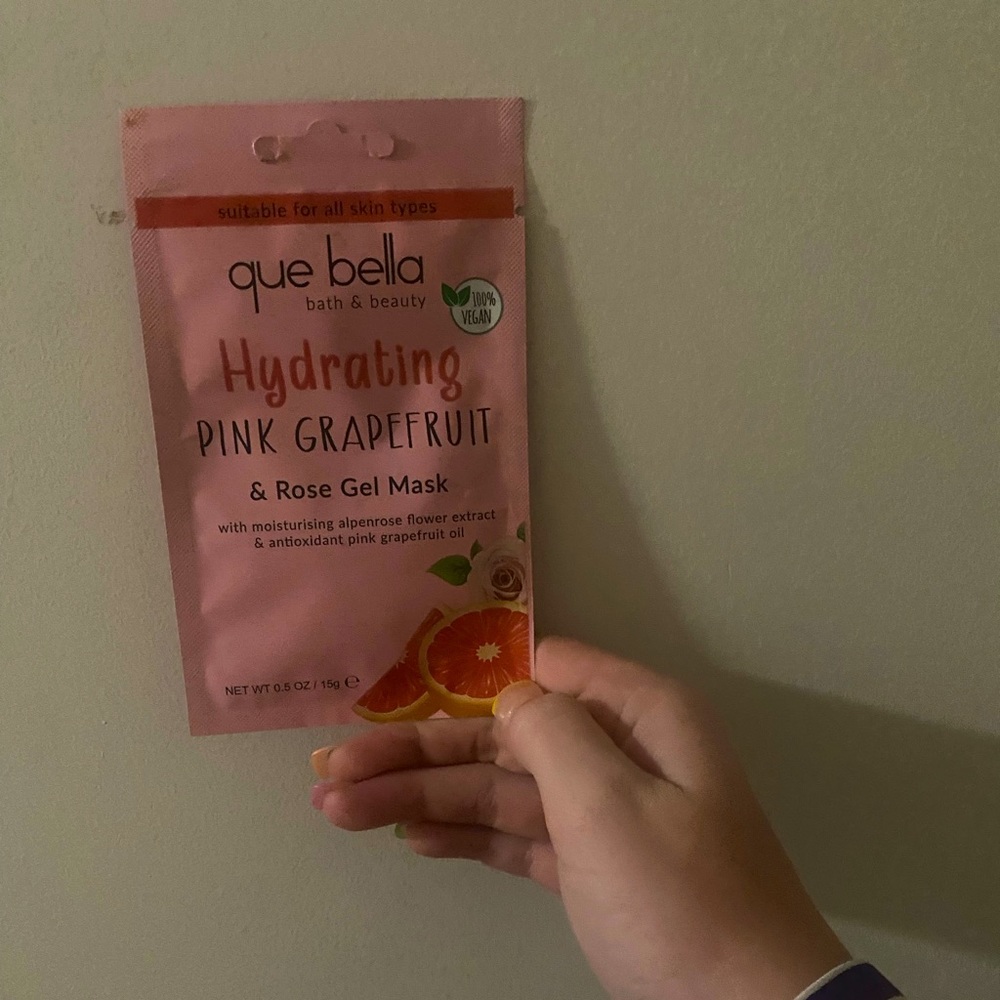 Gel face mask